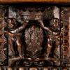 Chest of drawers in walnut carved with the Doria coat of arms