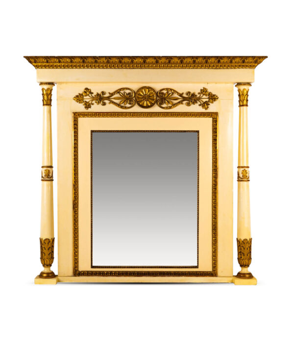 fireplace mirror attributed to Luigi Canonica