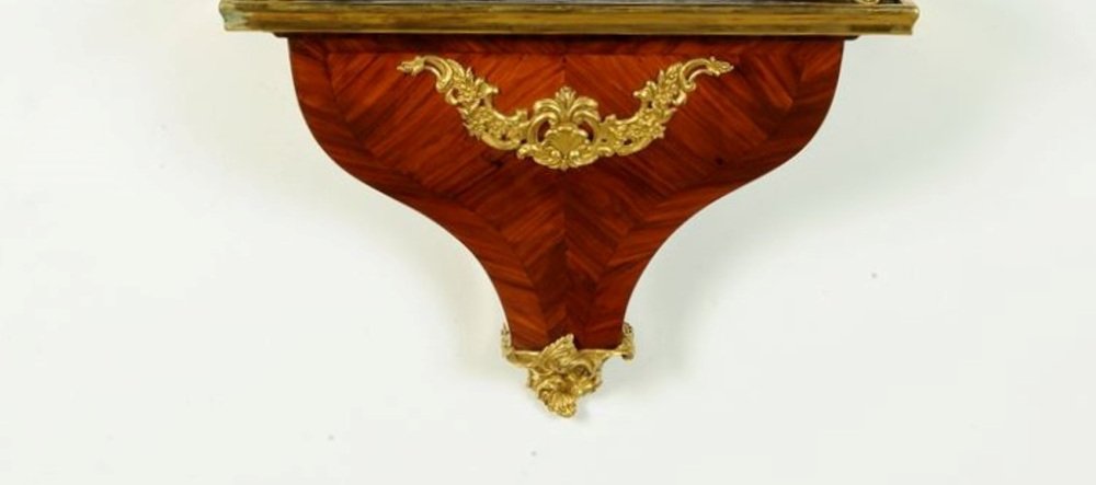 gilt-bronze-mounted wood Italian cartel clock