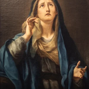 Mater Dolorosa - Oil on canvas, circle od Francesco Mancini (1679-1758)