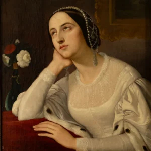 Adelaide Ristori portrait by Vincenzo Morani