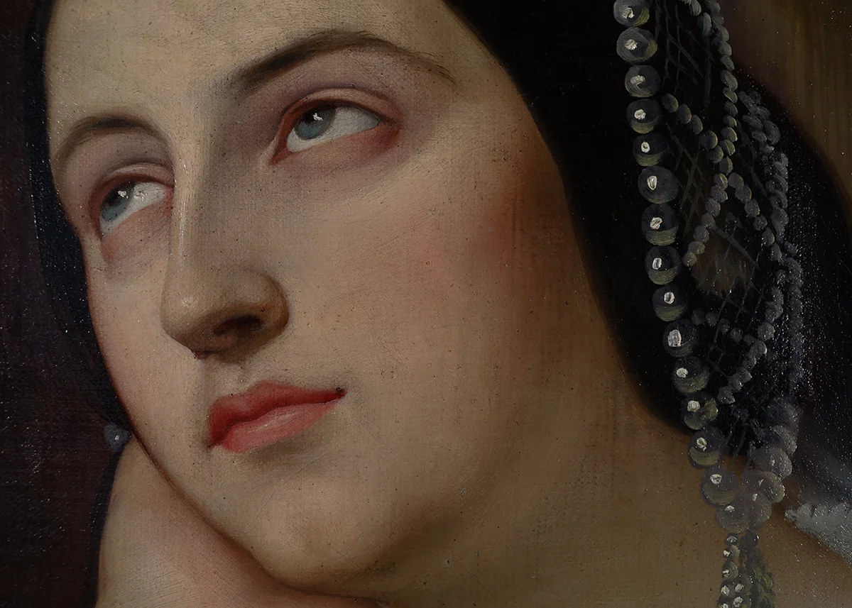 Adelaide Ristori portrait by Vincenzo Morani